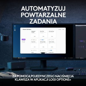 Słuchawki Logitech Słuchawki Logitech G Pro X2 Lightspeed Czarne (981-001263) + Klawiatura Logitech MX Keys S Plus Bezprzewodowa Graphite US (920-011589) 13