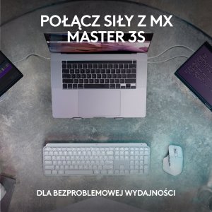 Słuchawki Logitech Słuchawki Logitech G Pro X2 Lightspeed Czarne (981-001263) + Klawiatura Logitech MX Keys S Plus Bezprzewodowa Graphite US (920-011589) 18