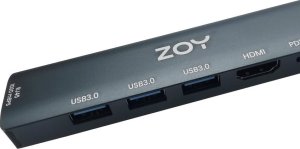 Stacja/replikator ZOY Słuchawki z mikrofonem ZHS40 + Stacja dokująca ZH61 4