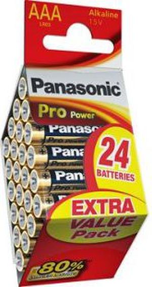 Panasonic Bateria Pro Power AAA / R03 24 szt. 1