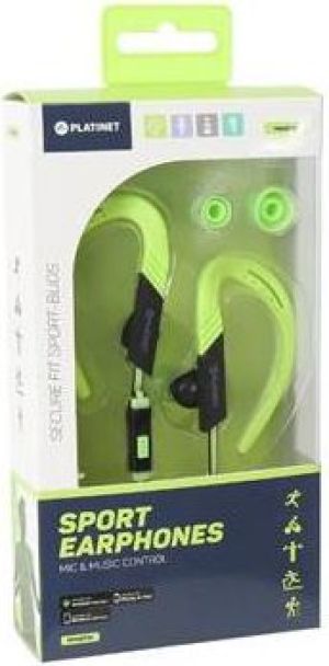 Słuchawki Platinet SPORT PM1071 GREEN (42933) 2