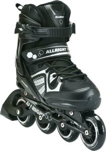 Rolki Allright Dynamic rekreacyjne regulowane czarne r. 36-39 1