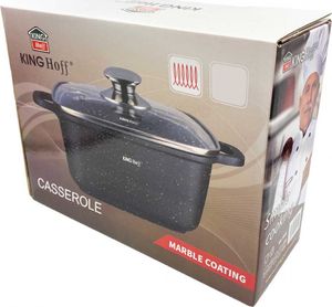 KingHoff KINGHOFF GARNEK MARMUROWY 26cm KH-1604 5,5L 6