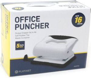 Dziurkacz Platinet 16 kartek Biały (POPP01) 2