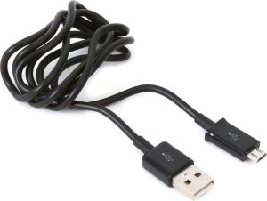 Kabel USB Platinet USB-A - microUSB 1 m Czarny (PUC1MBB) 1