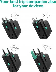 Ładowarka Aukey 2x USB-A 1x USB-C 3 A (PA-TA02) 4