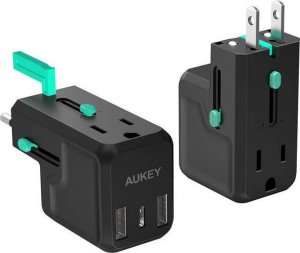 Ładowarka Aukey 2x USB-A 1x USB-C 3 A (PA-TA02) 5