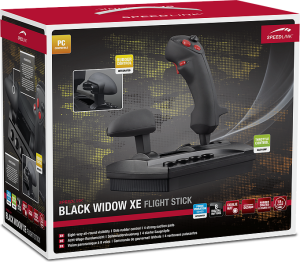 Joystick Speedlink BLACK WIDOW XE Flightstick czarny (SL-6640-BK) 3
