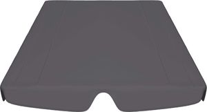 vidaXL Zadaszenie do huśtawki ogrodowej antracyt 188/168x110/145cm 4