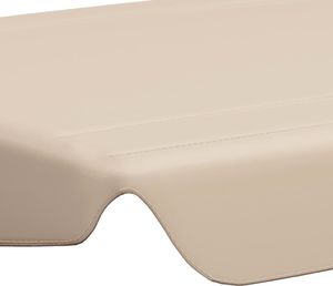 vidaXL Zadaszenie do huśtawki ogrodowej beżowe 188/168x110/145cm 5