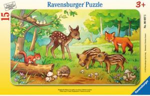 Ravensburger 15 Zwierzęta z lasu (063765) 1