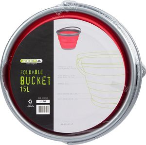 Abbey Wiadro składane silikonowe Abbey 15L uni 4