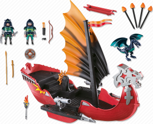 Playmobil Smoczy statek wojenny - 5481 3