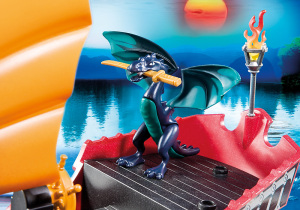 Playmobil Smoczy statek wojenny - 5481 5
