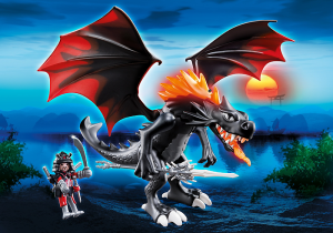 Playmobil Olbrzymi waleczny smok ziejący ogniem LED - (5482) 1