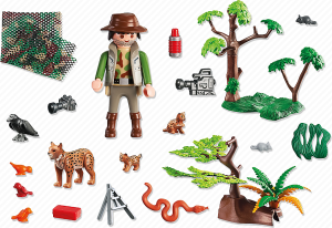 Playmobil Fotograf z rysiami 5561 3