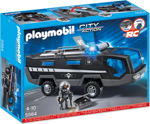 Playmobil Pojazd jednostki specjalnej ze światłem i dźwiękiem (5564) 3