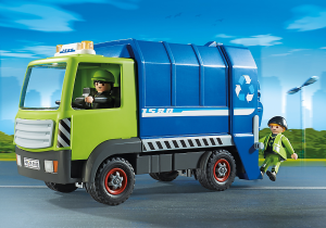 Playmobil śmieciarka do recyklingu 6110 5