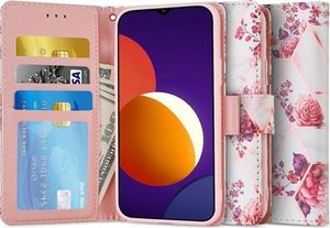 Tech-Protect TECH-PROTECT WALLET GALAXY M12 FLORAL ROSE 1