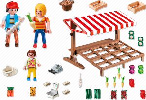 Playmobil Stoisko z warzywami (6121) 2