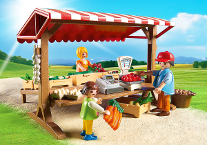 Playmobil Stoisko z warzywami (6121) 4