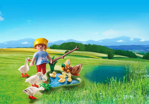 Playmobil Kaczki i gęsi przy stawie (6141) 1