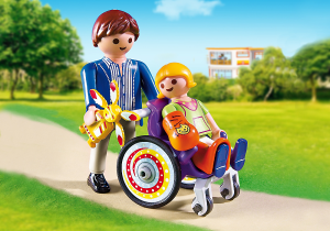 Playmobil Dziecko na wózku (6663) 1