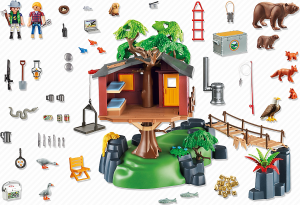 Playmobil Przygoda z domkiem na drzewie 5557 3