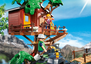 Playmobil Przygoda z domkiem na drzewie 5557 5
