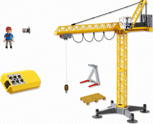 Playmobil Wielki żuraw konstrukcyjny ze zdalnym pilotem (5466) 3