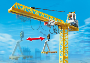 Playmobil Wielki żuraw konstrukcyjny ze zdalnym pilotem (5466) 6