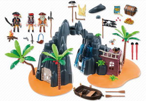 Playmobil Piracka wyspa skarbów (6679) 3