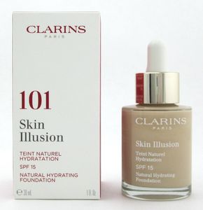 Clarins Clarins Skin Illusion Natural Hydrating SPF15 Podkład 30ml 101 Linen 1