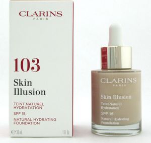 Clarins Clarins Skin Illusion Natural Hydrating SPF15 Podkład 30ml 103 Ivory 1