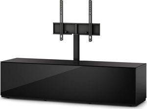 Sonorous Stolik RTV z uchwytem STA161F-BLK-BLK-BS 60'' 1