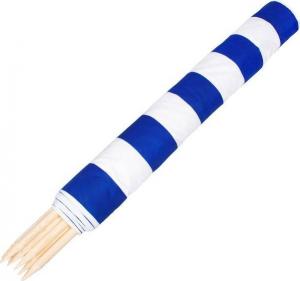 Springos Parawan plażowy 15m niebieskie pasy uniwersalny 3