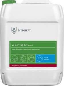 Medisept MEDISEPT Velox Top AF 5l Preparat do dezynfekcji i mycia powierzchni nieinwazyjnych wyrobów medycznych 1