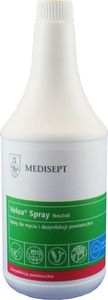 Medisept Velox Spray Płyn do mycia i dezynfekcji powierzchni / bez pompki 1l 1