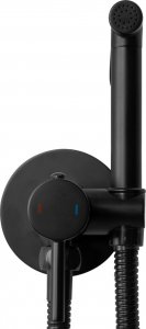 Bateria bidetowa Rea Loop Lungo podtynkowa czarny (REA-B8978) 3