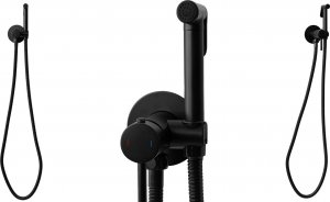 Bateria bidetowa Rea Loop Lungo podtynkowa czarny (REA-B8978) 5