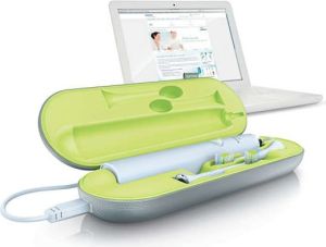 Szczoteczka Philips Szczoteczka soniczna Sonicare DiamondClean biało-srebrna HX9332/04 5