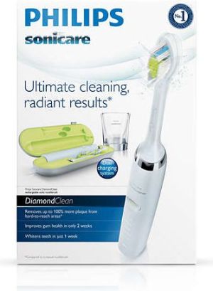 Szczoteczka Philips Szczoteczka soniczna Sonicare DiamondClean biało-srebrna HX9332/04 10