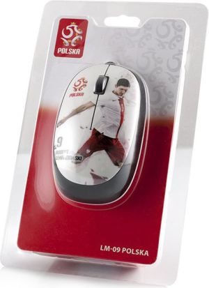 Mysz Modecom LM-09-POLSKA ROBERT LEWANDOWSKI (M-LC-LM09-PL-RL) 4
