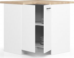 Nore Virtuvinė spintelė NORE Oliwia S90/90, balta 15