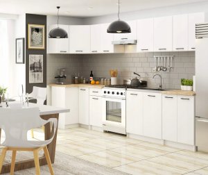 Nore Virtuvinė spintelė NORE Oliwia S90/90, balta 10