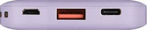 Powerbank Uniq Fuele Mini 8000mAh Fioletowy 4