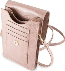 Guess Guess Torebka GUWBSSAPI różowy/pink Saffiano 4