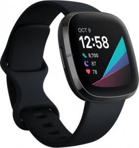 Smartwatch Fitbit Sense + waga Aria Air Czarny 2