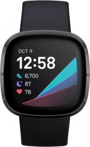 Smartwatch Fitbit Sense + waga Aria Air Czarny 3