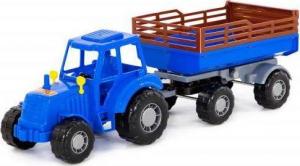 Polesie Polesie 84781 Traktor "Majster" niebieski z przyczepą Nr2 w siatce 1